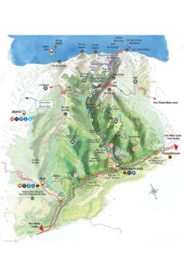 Vallée de la Carança - carte rando-pratique