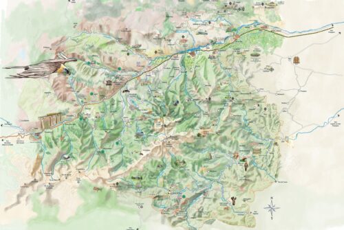 Carte Destination Massif du Canigo'